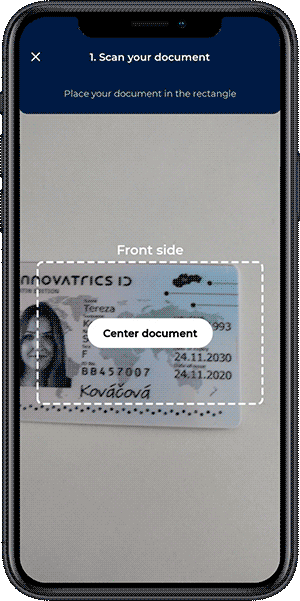 Document Auto Capture UI Component